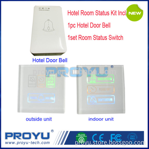 New Design Touch Screen Hotel Room Status Display PY-RM02